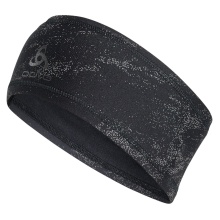 Odlo Headband Polyknit Warm black/reflective - 1 piece